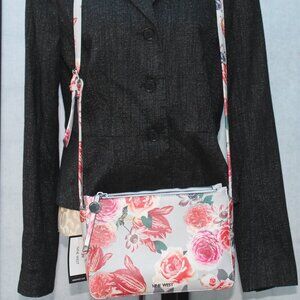 Nine West crossbody bag purse floral